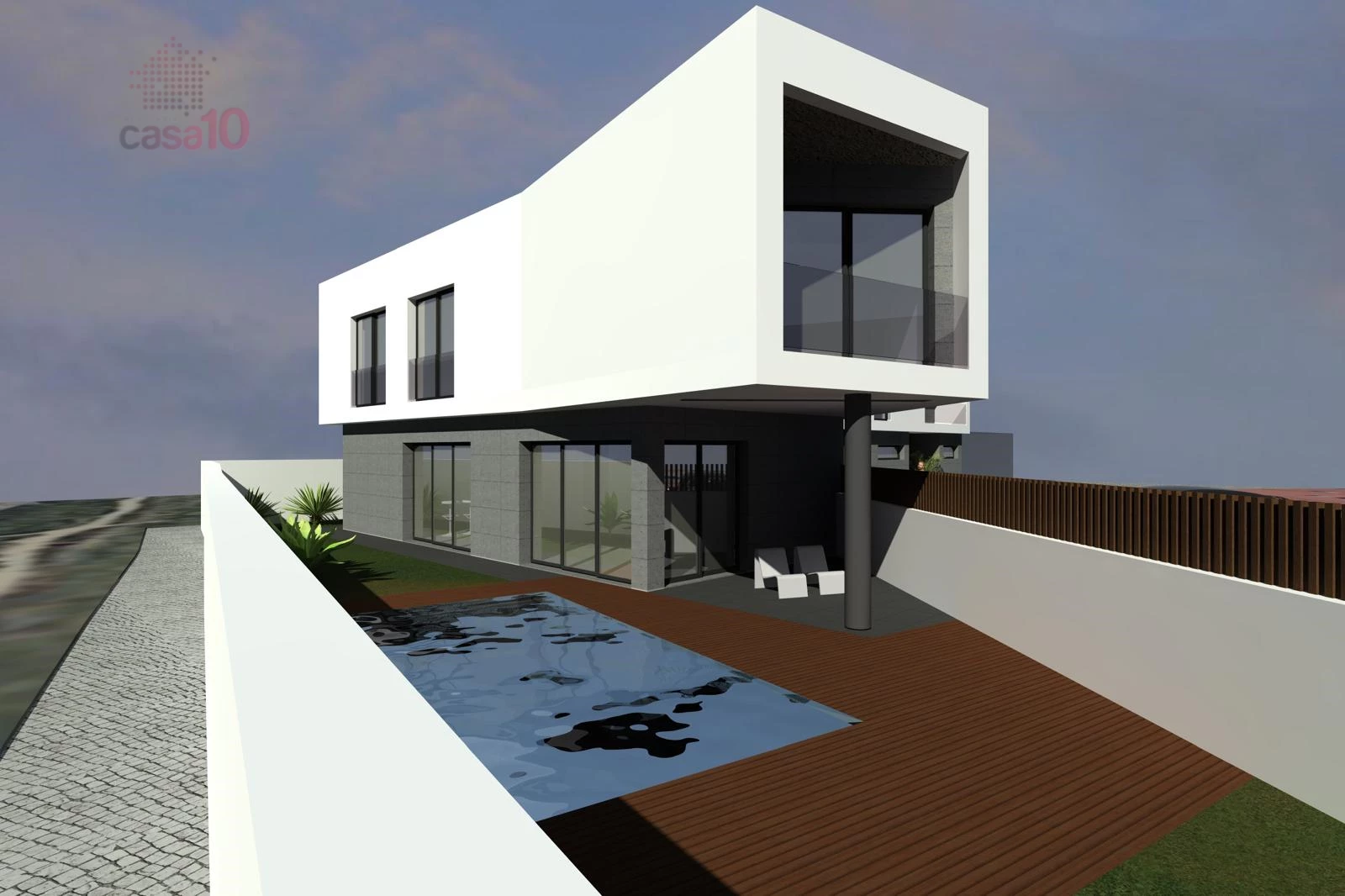 4 BEDROOM VILLA UNDER CONSTRUCTION, FOR SALE, IN MONTIJO